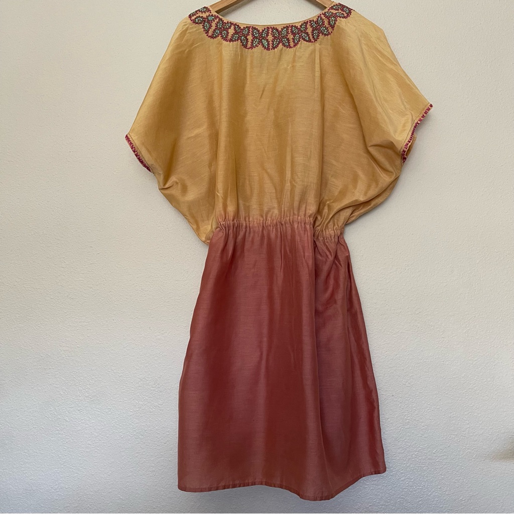 Matta V-Neck Embroidery Mini Bohemia Festival Dress — image 7 of 8